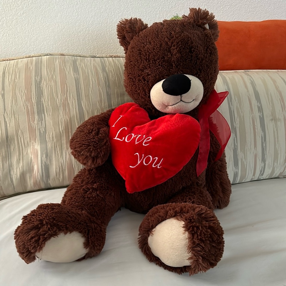 Teddy “I Love You” Heart